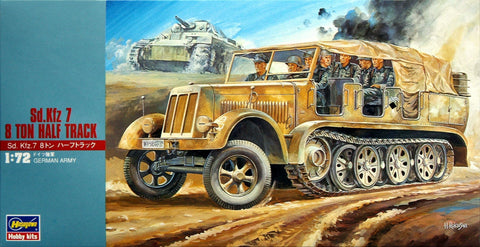 Sd.Kfz. 7 8 Ton Half Track German Army - 1:72 - Hasegawa - 31111