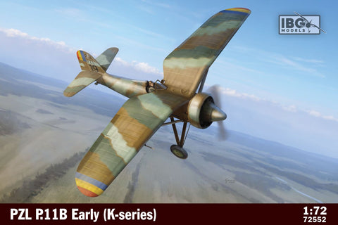 PZL P.11B Early (K-series) - IBG  - IBG72552 - 1:72