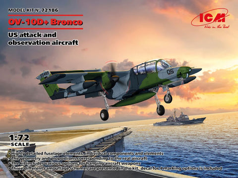 North-American/Rockwell OV-10D+ Bronco - 1:72 - ICM - 72186