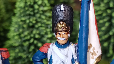 NAPOLEONIC FRENCH IMPERIAL GUARD 54MM 1/32 AIRFIX SET 1 - CP@