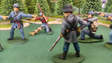 ACW SET 3 AMERICAN CIVIL WAR CONFEDERATE INFANTRY 54MM 1/32 - CP@