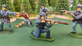 ACW SET 3 AMERICAN CIVIL WAR CONFEDERATE INFANTRY 54MM 1/32 - CP@