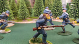 ACW SET 5 AMERICAN CIVIL WAR CONFEDERATE INFANTRY 54MM 1/32 - CP@