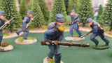 ACW SET 6 AMERICAN CIVIL WAR CONFEDERATE INFANTRY 54MM 1/32 - CP@