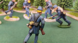 ACW SET 6 AMERICAN CIVIL WAR CONFEDERATE INFANTRY 54MM 1/32 - CP@