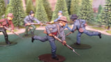 ACW SET 7 AMERICAN CIVIL WAR CONFEDERATE INFANTRY 54MM 1/32