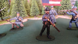 ACW SET 8 AMERICAN CIVIL WAR CONFEDERATE INFANTRY 54MM 1/32 - CP@
