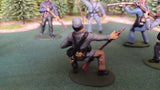 ACW SET 8 AMERICAN CIVIL WAR CONFEDERATE INFANTRY 54MM 1/32 - CP@