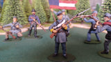 ACW SET 8 AMERICAN CIVIL WAR CONFEDERATE INFANTRY 54MM 1/32 - CP@