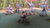 ACW SET 8 AMERICAN CIVIL WAR CONFEDERATE INFANTRY 54MM 1/32 - CP@