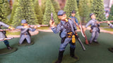 ACW SET 9 AMERICAN CIVIL WAR CONFEDERATE INFANTRY 54MM 1/32 - CP@