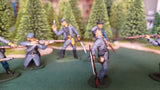 ACW SET 9 AMERICAN CIVIL WAR CONFEDERATE INFANTRY 54MM 1/32 - CP@