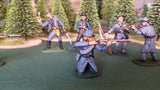 ACW SET 9 AMERICAN CIVIL WAR CONFEDERATE INFANTRY 54MM 1/32 - CP@