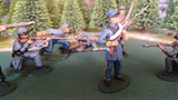 ACW SET 10 AMERICAN CIVIL WAR CONFEDERATE INFANTRY 54MM 1/32 - CP@