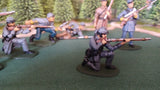 ACW SET 10 AMERICAN CIVIL WAR CONFEDERATE INFANTRY 54MM 1/32 - CP@