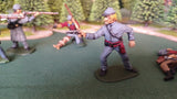 ACW SET 11 AMERICAN CIVIL WAR CONFEDERATE INFANTRY 54MM 1/32 - CP@