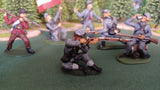 ACW SET 12 AMERICAN CIVIL WAR CONFEDERATE INFANTRY 54MM 1/32 - CP@