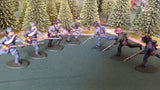 ACW SET 15 AMERICAN CIVIL WAR CONFEDERATE INFANTRY 54MM 1/32 - CP@