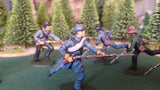 ACW SET 15 AMERICAN CIVIL WAR CONFEDERATE INFANTRY 54MM 1/32 - CP@