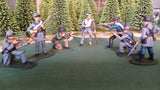 ACW SET 16 AMERICAN CIVIL WAR CONFEDERATE INFANTRY 54MM 1/32 - CP@
