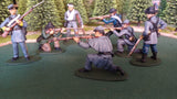 ACW SET 16 AMERICAN CIVIL WAR CONFEDERATE INFANTRY 54MM 1/32 - CP@