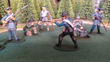 ACW SET 16 AMERICAN CIVIL WAR CONFEDERATE INFANTRY 54MM 1/32 - CP@