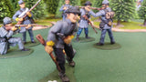 ACW SET 21 AMERICAN CIVIL WAR CONFEDERATE INFANTRY 54MM 1/32 - CP@