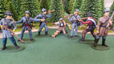 ACW SET 24 AMERICAN CIVIL WAR CONFEDERATE INFANTRY 54MM 1/32 - CP@