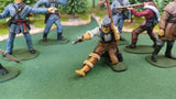 ACW SET 24 AMERICAN CIVIL WAR CONFEDERATE INFANTRY 54MM 1/32 - CP@