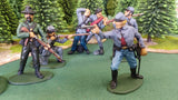 ACW SET 26 AMERICAN CIVIL WAR CONFEDERATE INFANTRY 54MM 1/32 - CP@