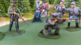 ACW SET 26 AMERICAN CIVIL WAR CONFEDERATE INFANTRY 54MM 1/32 - CP@