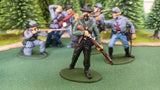 ACW SET 26 AMERICAN CIVIL WAR CONFEDERATE INFANTRY 54MM 1/32 - CP@