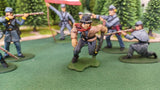 ACW SET 28 AMERICAN CIVIL WAR CONFEDERATE INFANTRY 54MM 1/32 - CP@