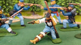 ACW SET 31 AMERICAN CIVIL WAR UNION INFANTRY 54MM 1/32 PAINTED MINIATURES - CP@