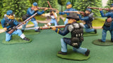 ACW SET 31 AMERICAN CIVIL WAR UNION INFANTRY 54MM 1/32 PAINTED MINIATURES - CP@