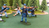 ACW SET 31 AMERICAN CIVIL WAR UNION INFANTRY 54MM 1/32 PAINTED MINIATURES - CP@