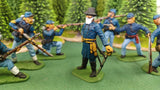 ACW SET 33 AMERICAN CIVIL WAR UNION INFANTRY 54MM 1/32 PAINTED MINIATURES