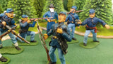 ACW SET 33 AMERICAN CIVIL WAR UNION INFANTRY 54MM 1/32 PAINTED MINIATURES