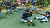 ACW SET 35 AMERICAN CIVIL WAR UNION INFANTRY 54MM 1/32 PAINTED MINIATURES - CP@