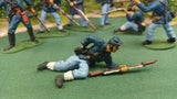 ACW SET 36 AMERICAN CIVIL WAR UNION INFANTRY 54MM 1/32 PAINTED MINIATURES - CP@
