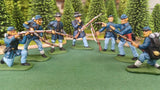 ACW SET 37 AMERICAN CIVIL WAR UNION INFANTRY 54MM 1/32 PAINTED MINIATURES