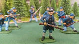 ACW SET 37 AMERICAN CIVIL WAR UNION INFANTRY 54MM 1/32 PAINTED MINIATURES