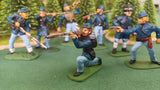 ACW SET 38 AMERICAN CIVIL WAR UNION INFANTRY 54MM 1/32 PAINTED MINIATURES - CP@
