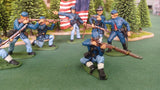 ACW SET 39 AMERICAN CIVIL WAR UNION INFANTRY 54MM 1/32 PAINTED MINIATURES - CP@