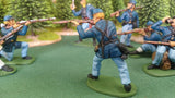ACW SET 40 AMERICAN CIVIL WAR UNION INFANTRY 54MM 1/32 PAINTED MINIATURES - CP@
