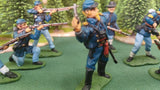 ACW SET 41 AMERICAN CIVIL WAR UNION INFANTRY 54MM 1/32 PAINTED MINIATURES - CP@