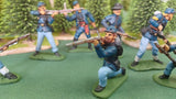 ACW SET 41 AMERICAN CIVIL WAR UNION INFANTRY 54MM 1/32 PAINTED MINIATURES - CP@
