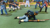 ACW SET 42 AMERICAN CIVIL WAR UNION INFANTRY 54MM 1/32 PAINTED MINIATURES - CP@