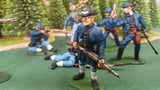 ACW SET 42 AMERICAN CIVIL WAR UNION INFANTRY 54MM 1/32 PAINTED MINIATURES - CP@