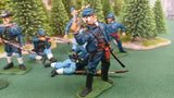 ACW SET 42 AMERICAN CIVIL WAR UNION INFANTRY 54MM 1/32 PAINTED MINIATURES - CP@